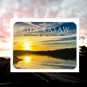 Sjö i Arbuckles, Chickasaw National Rec Area Magnet