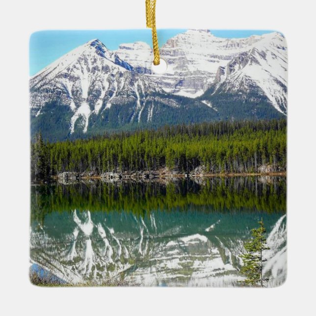 Sjö i Banff Julgransprydnad Keramik (Framsida)