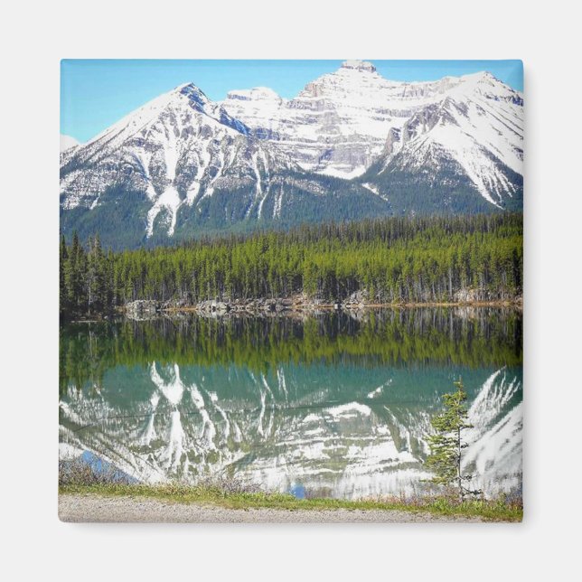 Sjö i Banff Magnet (Framsidan)