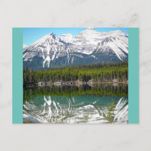 Sjö i Banff Vykort