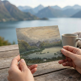 Sjö i Killarney-vykort Helg Vykort