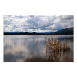 Sjö i Menteith, Scotland Photo print Fototryck