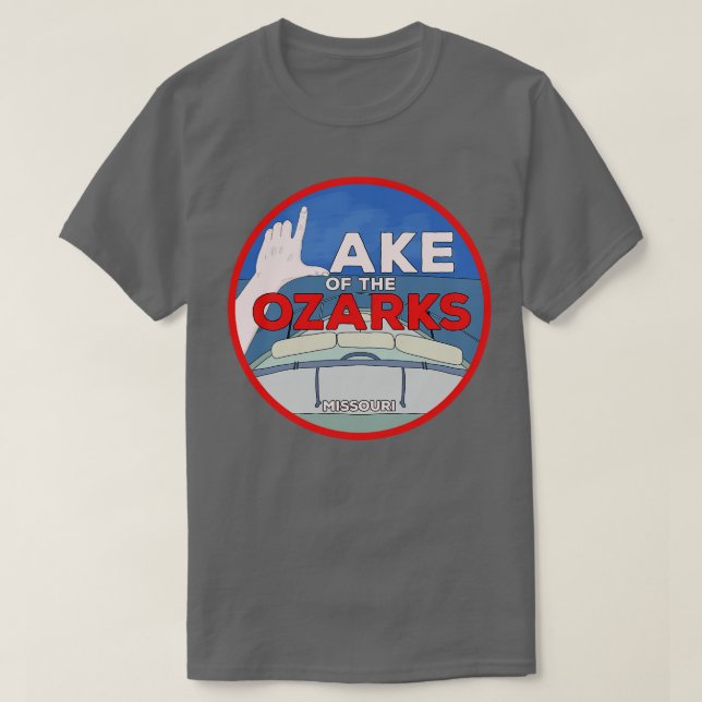 Sjö i Ozarks 1 T Shirt (Design framsida)