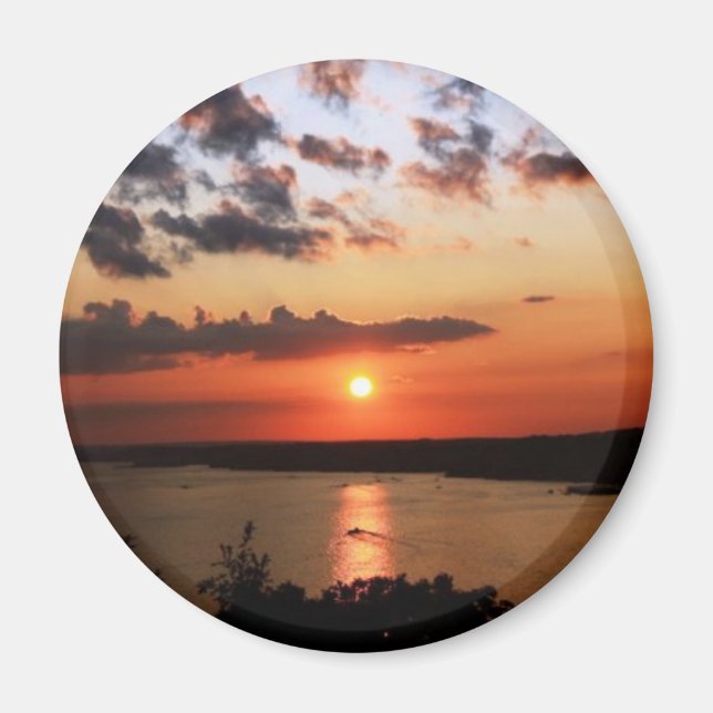 Sjö i Ozarks Magnet (Framsidan)