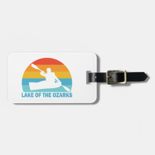 Sjö i Ozarks Missouri Kayak Bagagebricka