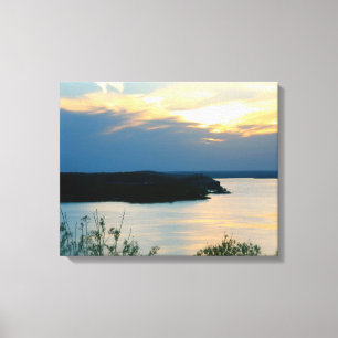 SJÖ I OZARKS PÅ CANVAS