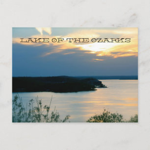 SJÖ I OZARKS POSTCARD VYKORT