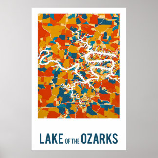 Sjö i Ozarks Poster