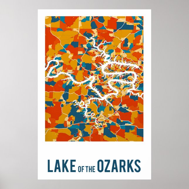 Sjö i Ozarks Poster (Framsidan)
