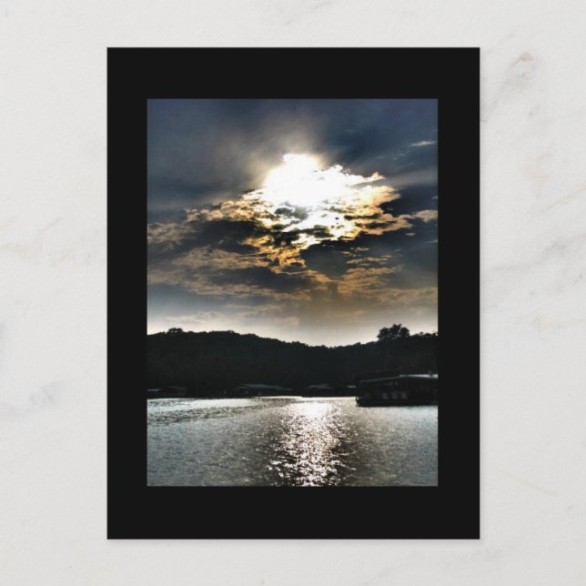 Sjö i Ozarks vykort (Framsida)