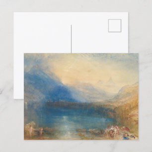 Sjö i Zug, JMW Turner Vykort