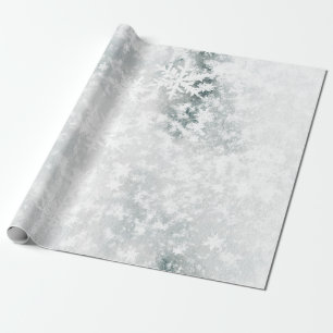 Sjö Ice & Fresh Fallen Snöflingor, fryst Presentpapper