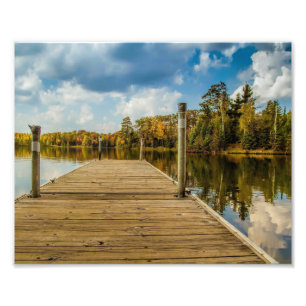 Sjö in Fall - Foto