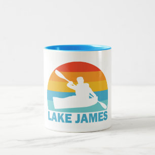 Sjö James North Carolina Kayak Två-Tonad Mugg