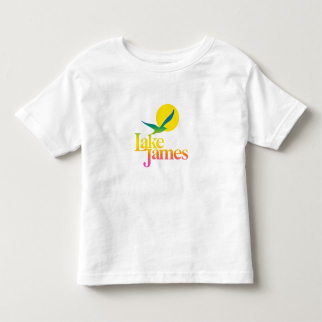 Sjö James Småbarn Retro Vibes T-Shirt (Unisex) (Framsida)