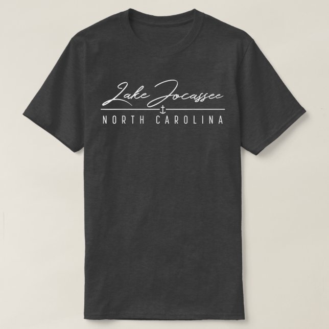 Sjö Jocassee NC  T Shirt (Design framsida)