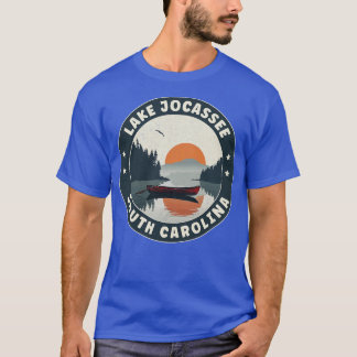 Sjö Jocassee South olina Sunset T Shirt