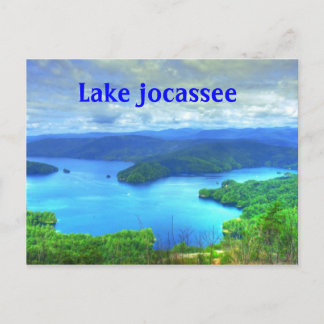 sjö jocassee vykort