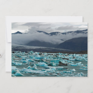 Sjö Jokulsarlon - Island Inbjudningar