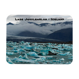 Sjö Jokulsarlon - Island Magnet