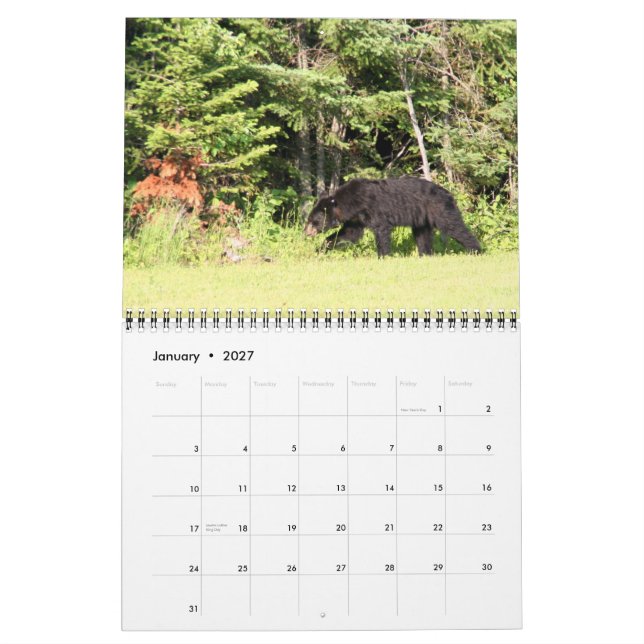 Sjö Kabetogama Kalender (Jan 2027)