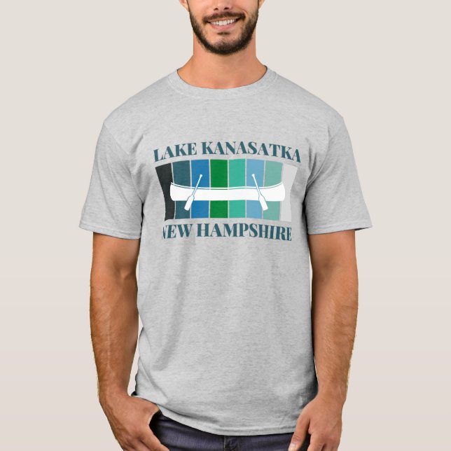 Sjö Kanasatka Modern T-Shirt (Framsida)