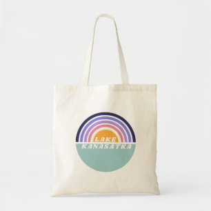 Sjö Kanasatka Retro Rainbow Tote Tygkasse