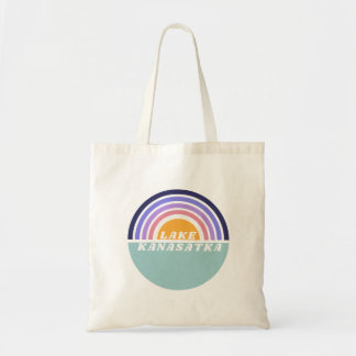 Sjö Kanasatka Retro Rainbow Tote Tygkasse