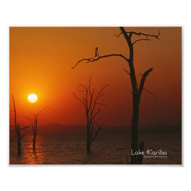 Sjö Kariba Fototryck (Framsidan)