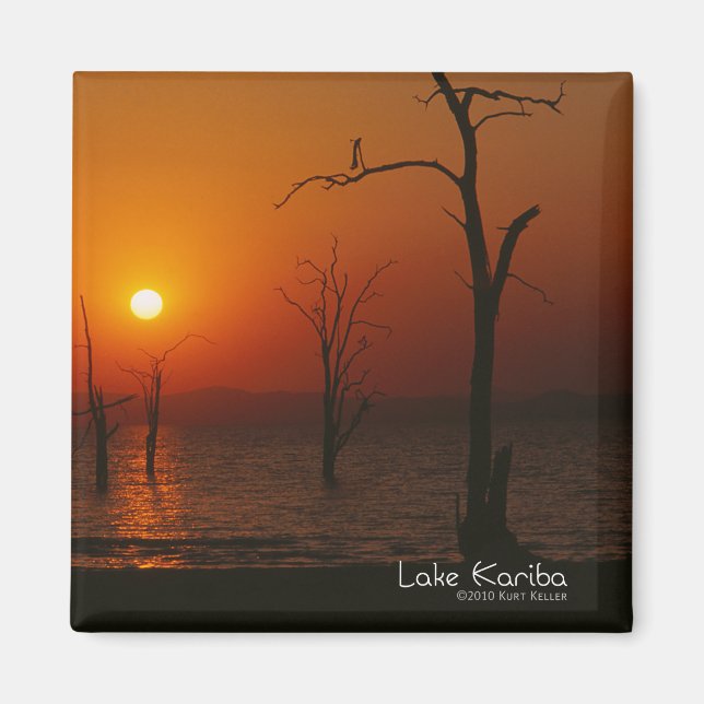 Sjö Kariba Magnet (Framsidan)