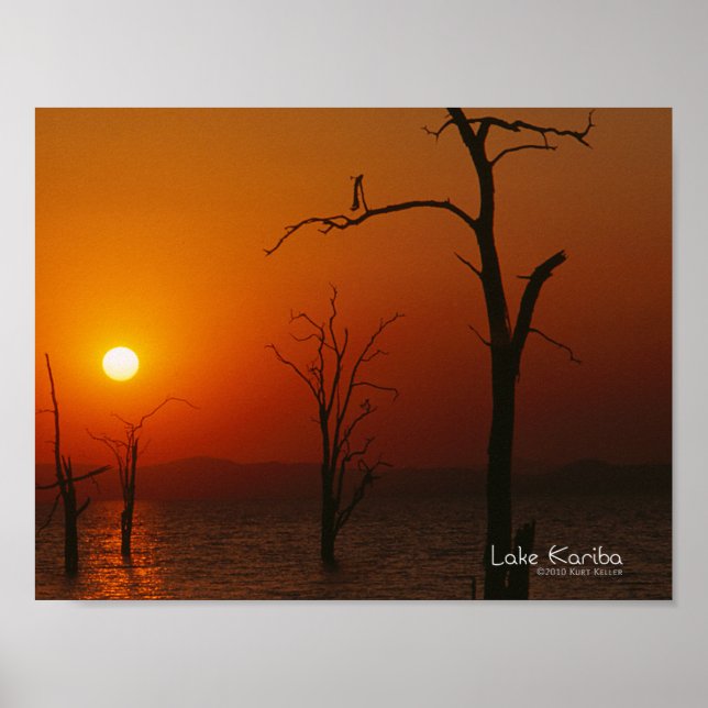 Sjö Kariba Poster (Framsidan)