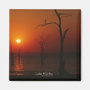 Sjö Kariba Sunset Magnet