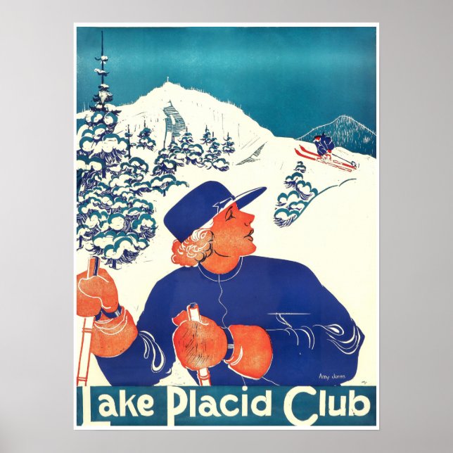 Sjö-Klubb,Ski-Poster Poster (Framsidan)