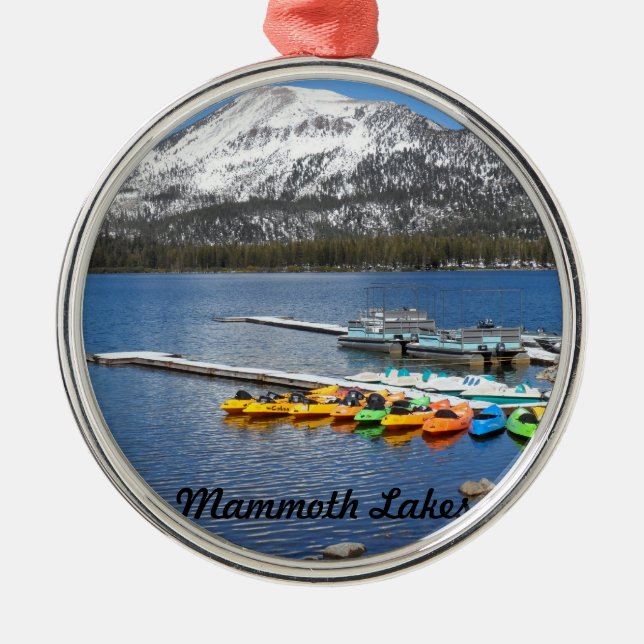 Sjö kolossala Mary, CA Julgransprydnad Metall (Framsidan)