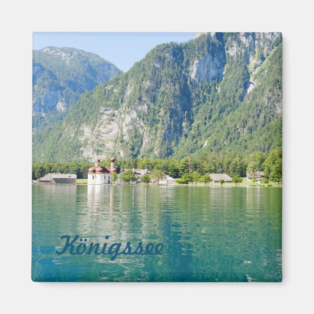 Sjö Königssee Magnet (Framsidan)