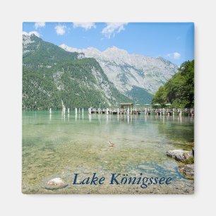 Sjö Königssee på Salet Magnet