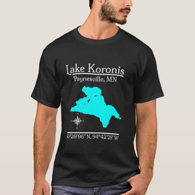 Sjö Koronis Minnesota Långärmad T Shirt (Framsida)