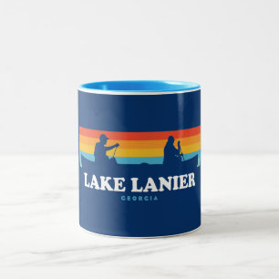 Sjö Lanier Georgia Canoe Två-Tonad Mugg