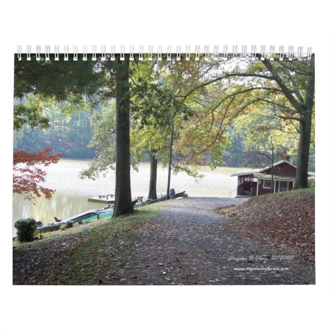 Sjö Lanier, KALENDERM'ville VA… Angela lera Kalender (Omslag)