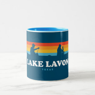 Sjö Lavon Texas Canoe Två-Tonad Mugg