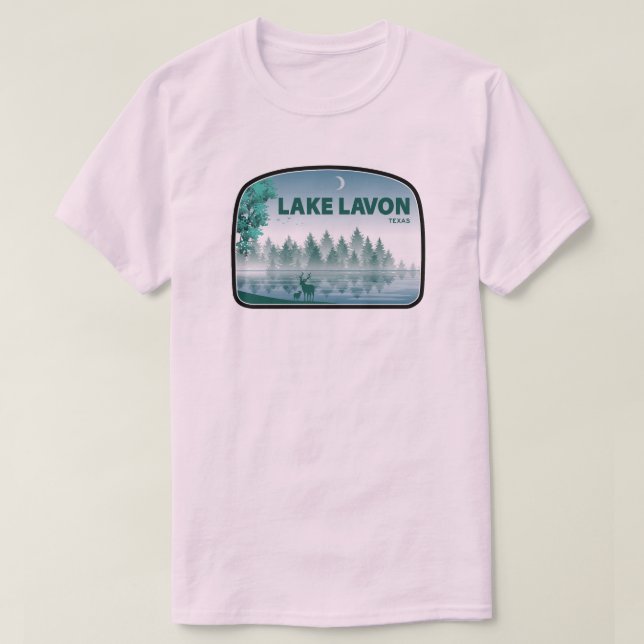 Sjö Lavon Texas Hjort T Shirt (Design framsida)