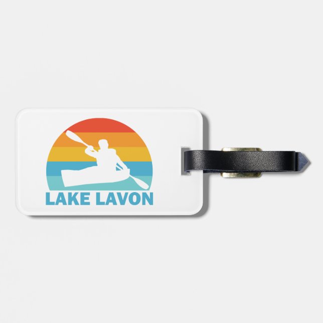 Sjö Lavon Texas Kayak Bagagebricka (Baksida Vågrät)