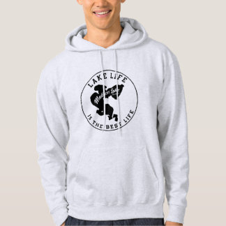 Sjö Life är den bästa livstidsmadison Sjö Minnesot Hoodie