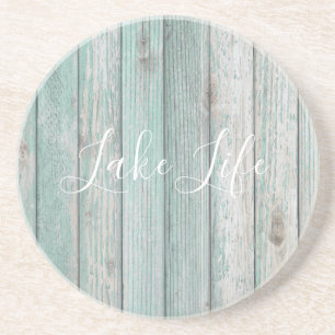 Sjö Life Blue Wood Underlägg