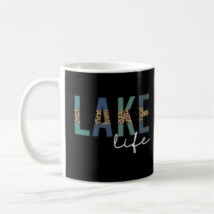 Sjö Life Cheetah Skriv ut typografi Kaffemugg