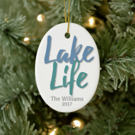 Sjö Life Julgransprydnad Keramik