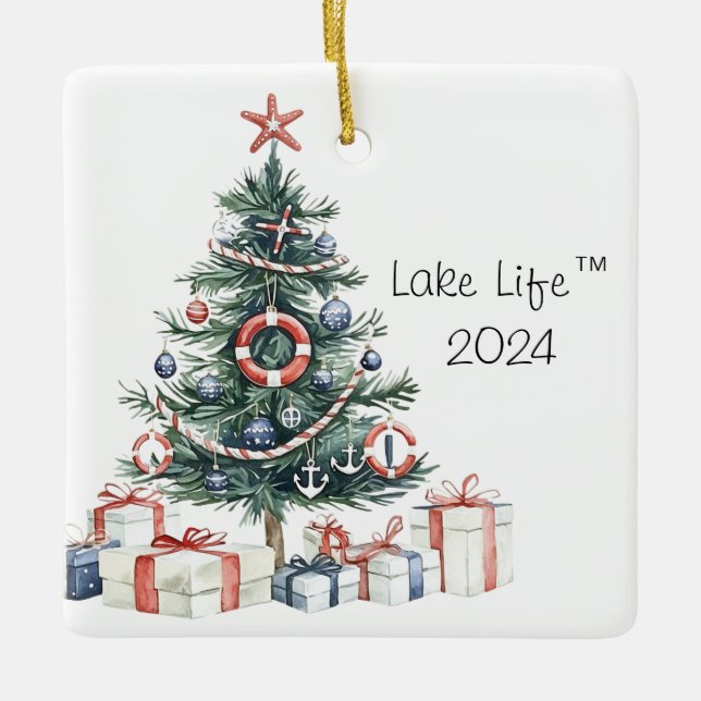 Sjö Life Nautical Julgran Ornament 2024 (Framsida)
