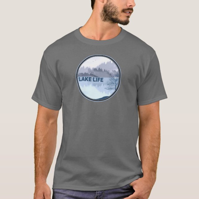 Sjö Life Reflection T Shirt (Framsida)