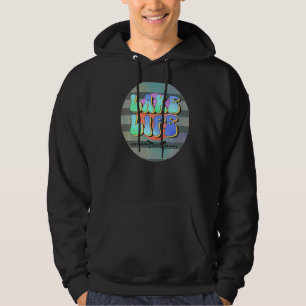 Sjö Life Retro Summer Pastel Camping Salty Beache Hoodie