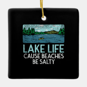 Sjö Life Salty Beacher Julgransprydnad Keramik